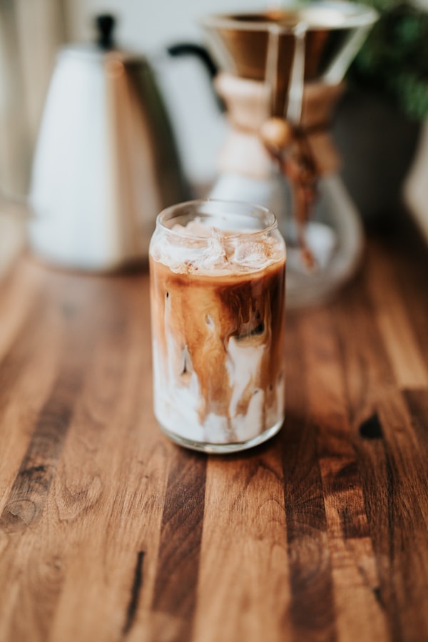 Iced black coffee