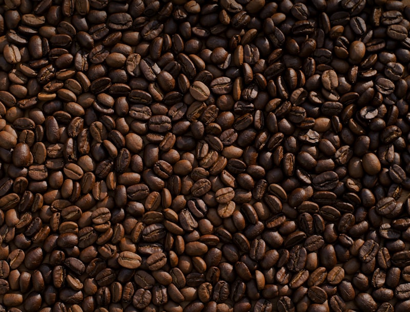 Fresh coffee beans