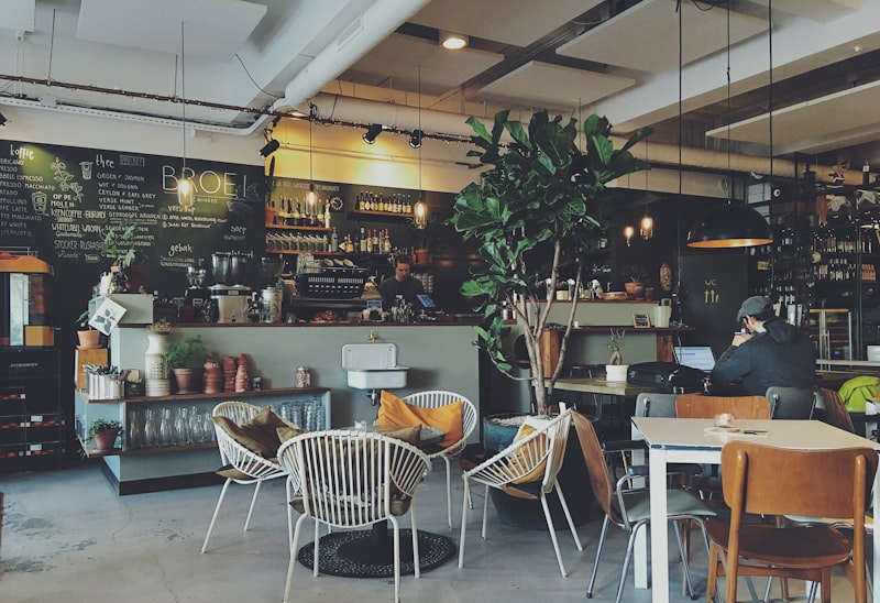 Cafe table booking